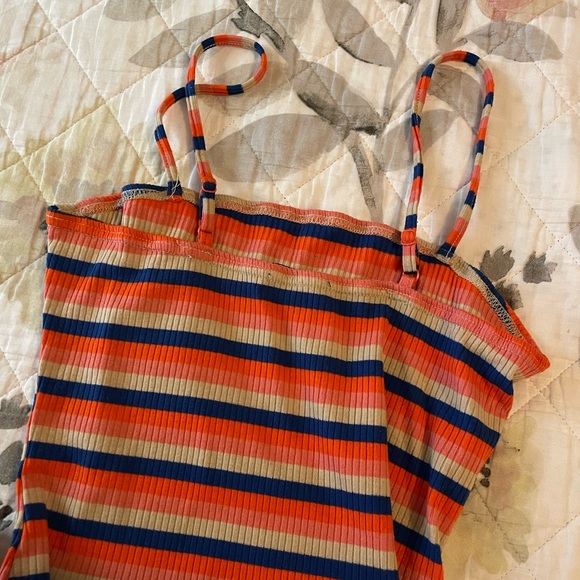 Colorful Stripped Bodycon Dress - Picture 5 of 7